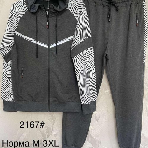 Костюм спорт Vanda (M-3XL) 2167 grey (M-3XL) (деми) Vanda 2167 grey (M-3XL)