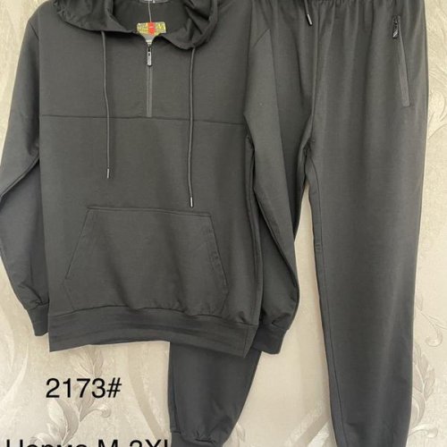 Костюм спорт Vanda (M-3XL) 2173 black (M-3XL) (деми) Vanda 2173 black (M-3XL)