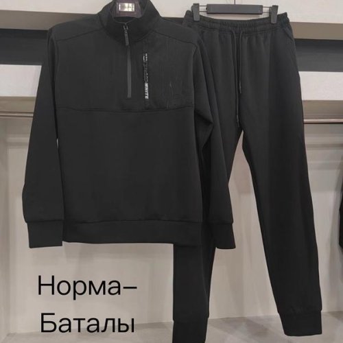 Костюм спорт Vanda (M-3XL) 2372A black (деми) Vanda 2372A black