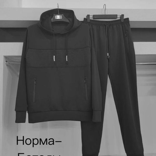 Костюм спорт Vanda (M-3XL) 2375A black (деми) Vanda 2375A black