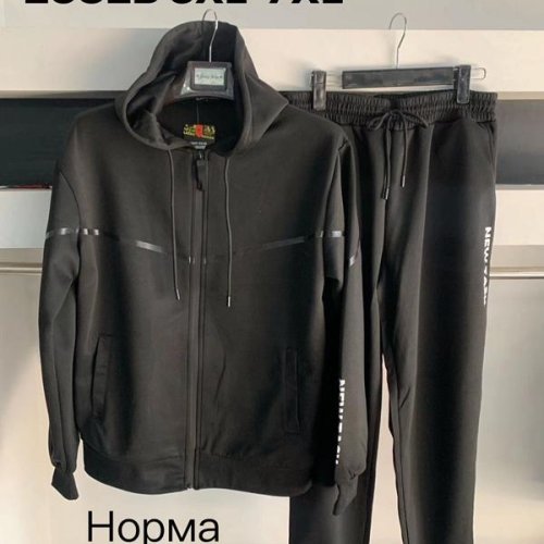 Костюм спорт Vanda (3XL-7XL) 2382B black (деми) Vanda 2382B black