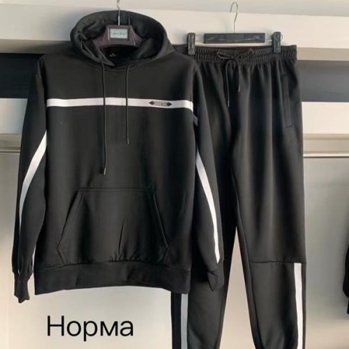 Костюм спорт Vanda (M-3XL) 2385A black (деми) Vanda 2385A black