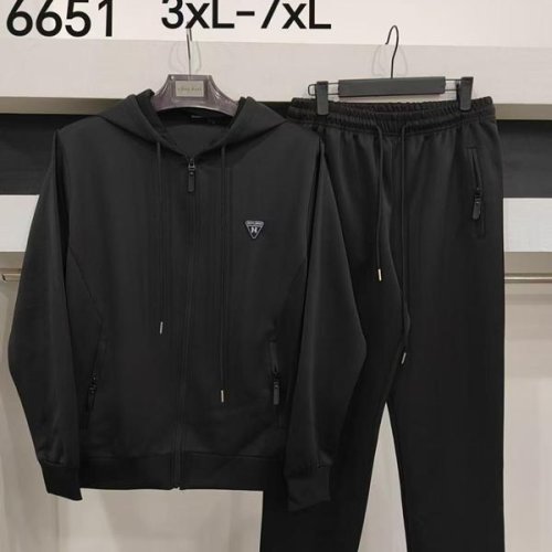 Костюм спорт Vanda (M-3XL) 6651 black (M-3XL) (деми) Vanda 6651 black (M-3XL)