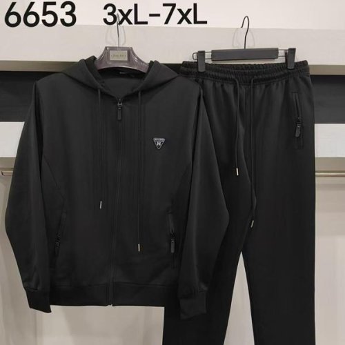 Костюм спорт Vanda (M-3XL) 6653 black (M-3XL) (деми) Vanda 6653 black (M-3XL)