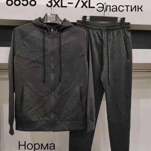 Костюм спорт Vanda (3XL-7XL) 6658 grey (3XL-7XL) (деми) Vanda 6658 grey (3XL-7XL)