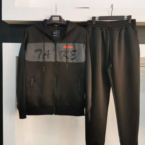 Костюм спорт Vanda (M-3XL) 6661 black (M-3XL) (деми) Vanda 6661 black (M-3XL)