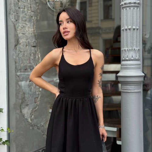 Сарафан Arina (42-46) 1615 black (лето) Arina 1615 black
