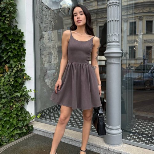 Сарафан Arina (42-46) 1615 brown (лето) Arina 1615 brown