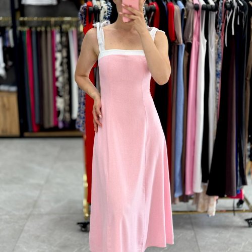 Сарафан Arina (42-48) 1632 pink (лето) Arina 1632 pink