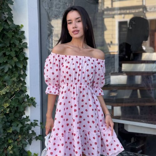 Платье Arina (42-48) 2467 pink (лето) Arina 2467 pink