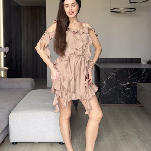 Комбинезон Arina (42-48) 3116 brown (лето) Arina 3116 brown