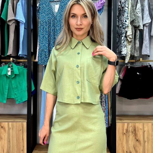 Костюм Arina (42-48) 8045 mint (лето) Arina 8045 mint