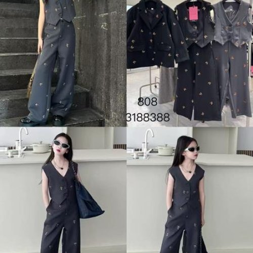 Костюм Delfinka (120-170) 808 black (деми) Delfinka 808 black
