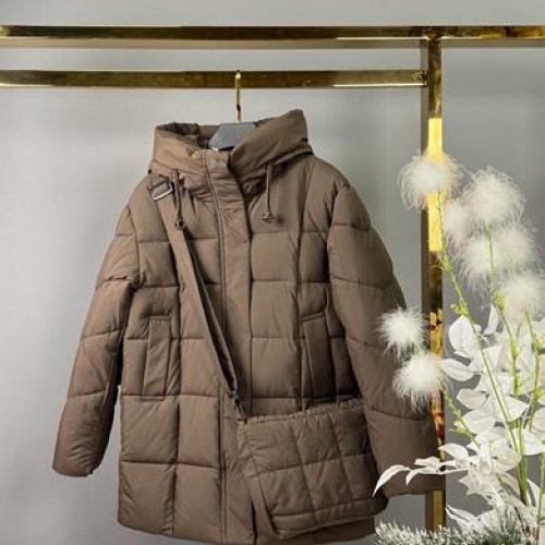 Куртка Delfinka (140-146) CP66 brown (зима) Delfinka CP66 brown