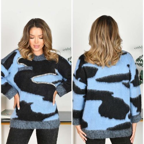 Свитер Direa (one size) 32025 l.blue (зима) Direa 32025 l.blue