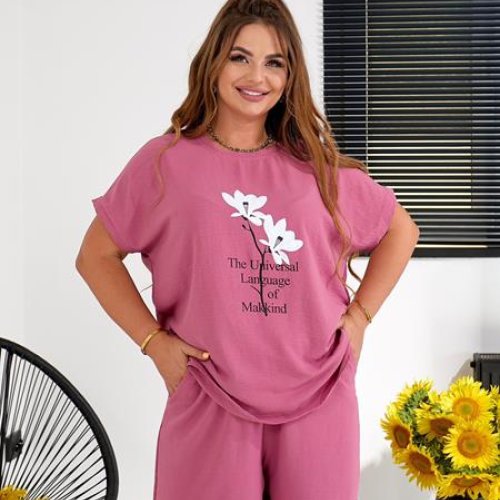 Костюм T.S.Eliot (52-58) TS108 d.pink (лето) T.S.Eliot TS108 d.pink