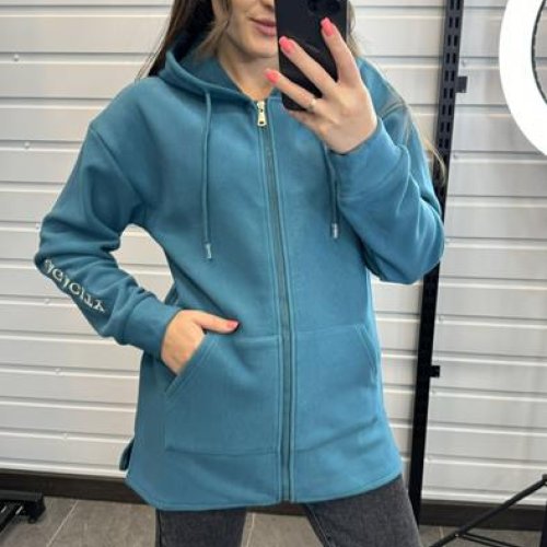 Кардиган JJF (M-3XL) 27009 l.blue (деми) JJF 27009 l.blue