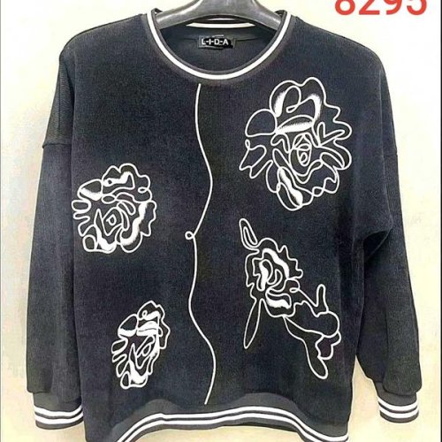 Свитер LIDA (52-62) 8295 black (деми) LIDA 8295 black