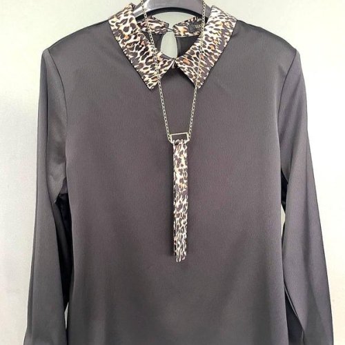 Свитер LIDA (52-62) 8738 black (деми) LIDA 8738 black