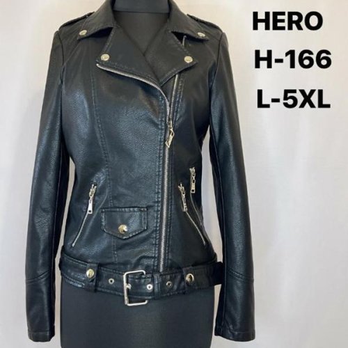 Куртка LiOpt (L-5XL) H166 black (деми) LiOpt H166 black