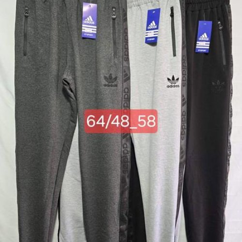 Штаны спорт Peng (48-58) K64 black (деми) Peng K64 black