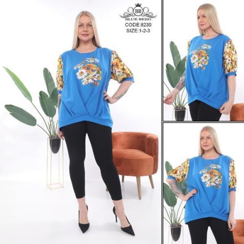 Костюм Julia (54-58) 8230 l.blue (лето) Julia 8230 l.blue