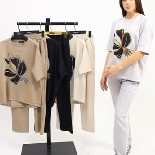 Костюм Julia (S-XL) JL81 beige (лето) Julia JL81 beige