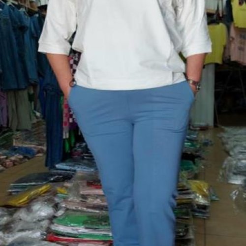 Костюм Julia (S-XL) JL96 l.blue (лето) Julia JL96 l.blue