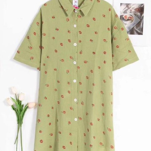 Платье Saimeiqi (2XL-4XL) 2295 green (лето) Saimeiqi 2295 green