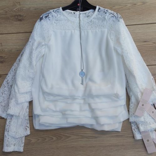 Блузка Emir kids (6-14) 47 white (деми) Emir kids 47 white