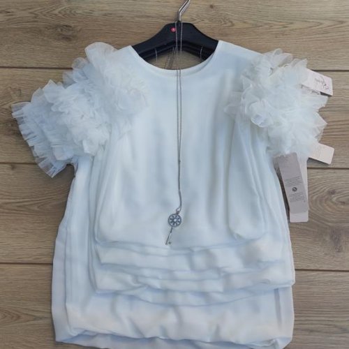 Блузка Emir kids (6-14) 50 white (лето) Emir kids 50 white
