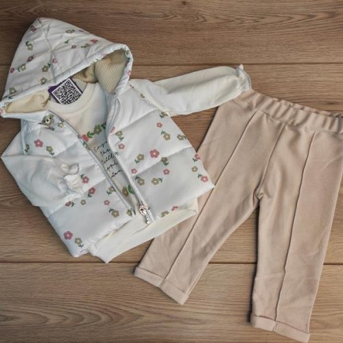Костюм Emir kids (0.9-1.6) 62 beige (деми) Emir kids 62 beige