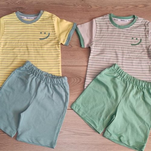 Костюм Emir kids (0.6-1.6) 288 yellow (лето) Emir kids 288 yellow