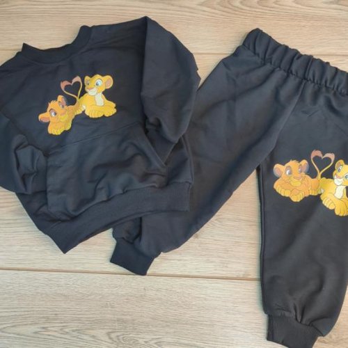 Костюм спорт Emir kids (2-6) 305 black (деми) Emir kids 305 black