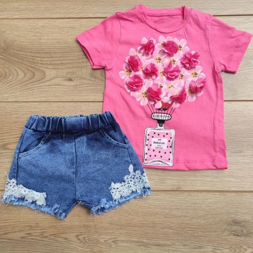 Костюм Emir kids (1-4) 306 pink (лето) Emir kids 306 pink