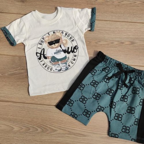 Костюм Emir kids (0.9-2) 363 green (лето) Emir kids 363 green
