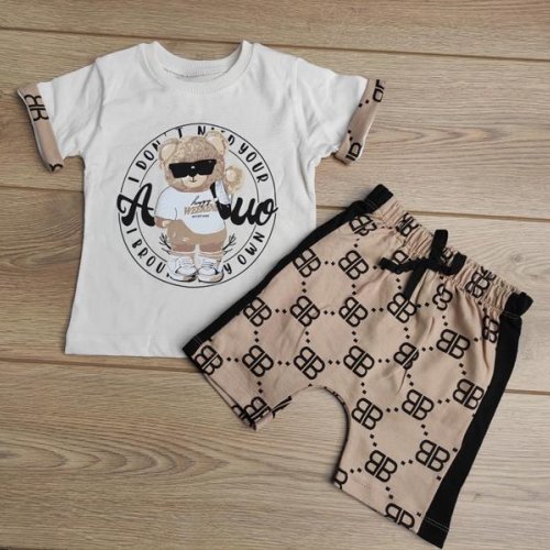 Костюм Emir kids (0.9-2) 365 beige (лето) Emir kids 365 beige