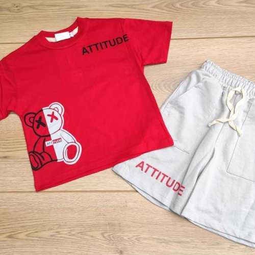 Костюм Emir kids (4-7) 387 red (лето) Emir kids 387 red