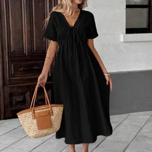 Платье Safina (42-52) 739 black (лето) Safina 739 black