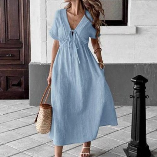 Платье Safina (42-52) 739 l.blue (лето) Safina 739 l.blue