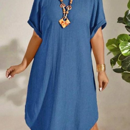 Платье Safina (50-56) 740 blue (лето) Safina 740 blue