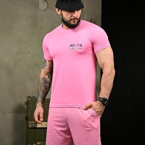 Шорты Madoka (S-2XL) 1102 pink (лето) Madoka 1102 pink