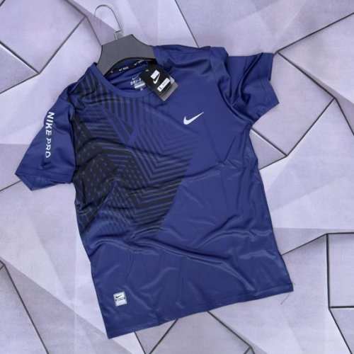 Футболка Rassul (L-3XL) 6376 blue (лето) Rassul 6376 blue