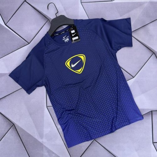 Футболка Rassul (L-3XL) 6382 blue (лето) Rassul 6382 blue