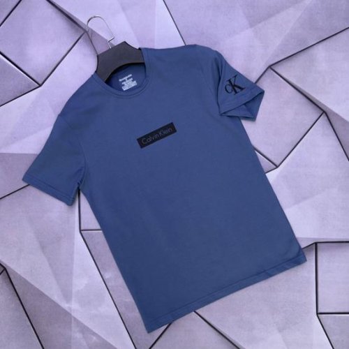 Футболка Rassul (S-2XL) 6466 blue (лето) Rassul 6466 blue