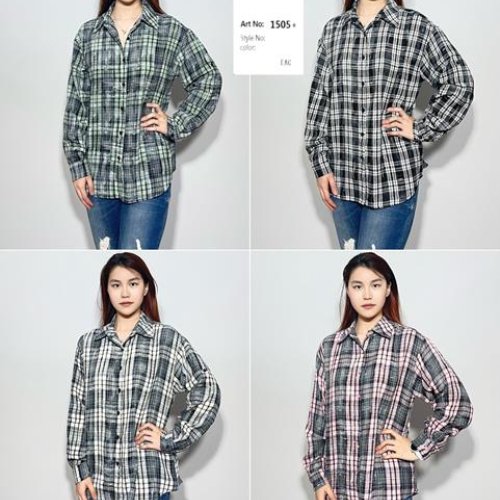 Рубашка BASE (XL-5XL) 1505+ green (деми) BASE 1505+ green