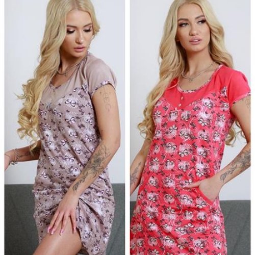 Платье Dra Gon (S-XL) DG53 beige (лето) Dra Gon DG53 beige