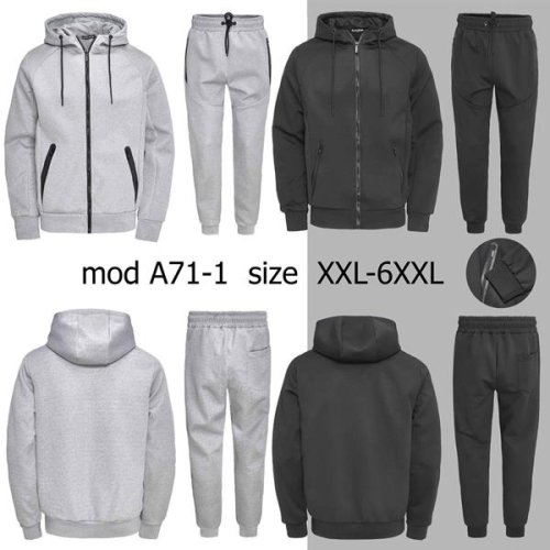 Костюм спорт Faraon (2XL-6XL) A71-1 grey (деми) Faraon A71-1 grey