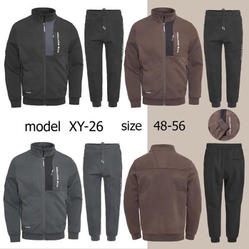 Костюм спорт Faraon (48-56) XY26 grey (деми) Faraon XY26 grey