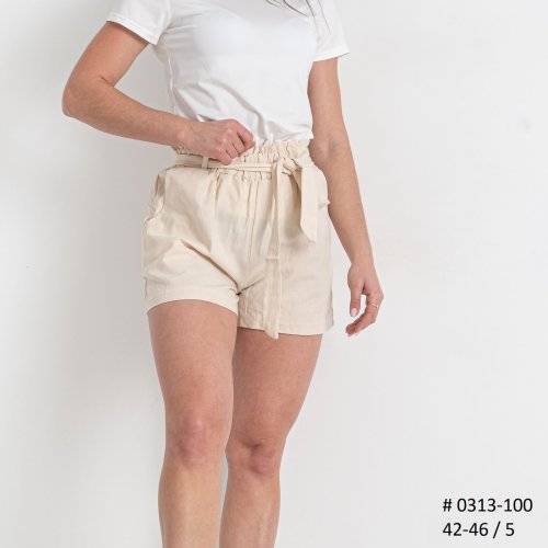 Шорты Modnulya (42-46) 0313-100 beige (лето) Modnulya 0313-100 beige